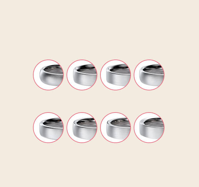 Profiles with the highest wearing comfort